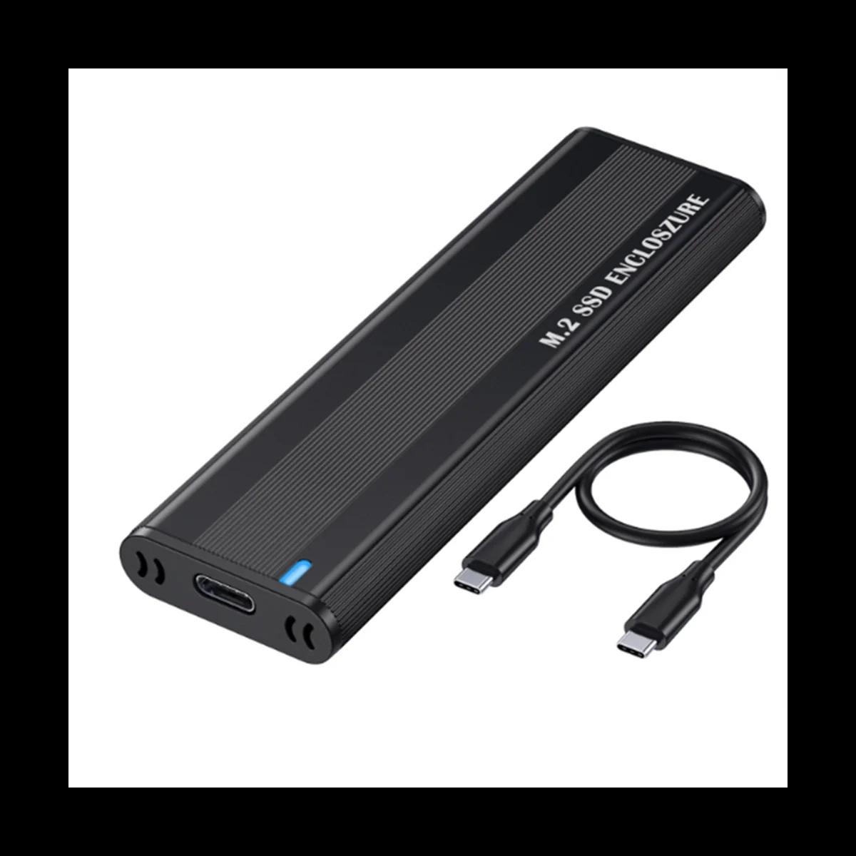 M2 SSD ̽ NVME SATA   M.2 to USB CŸ 3.1 SSD , NVME PCIE NGFF SATA SSD ũ ڽ (B)